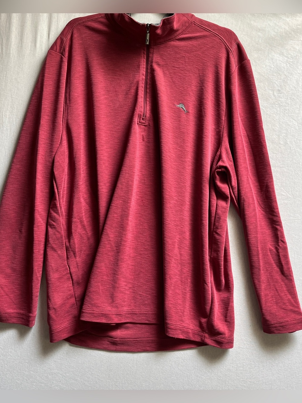 Tommy Bahama Men’s Quarter-Zip Performance Sweater XL